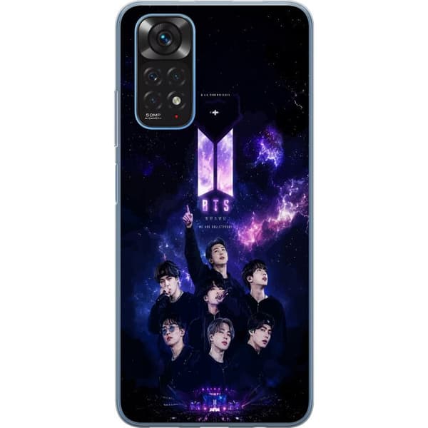 Kompatibelt Mobildeksel til Xiaomi Redmi Note 11S BTS lila