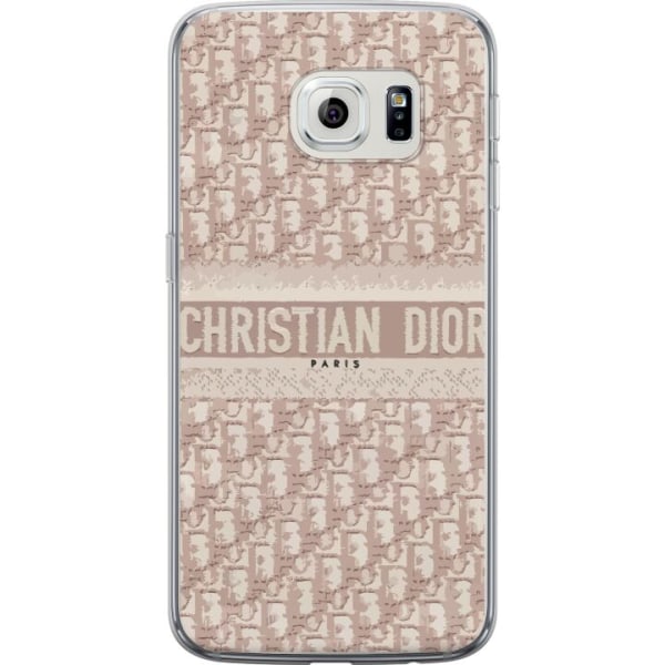 Samsung Galaxy S6 edge Gennemsigtig cover Dior Paris