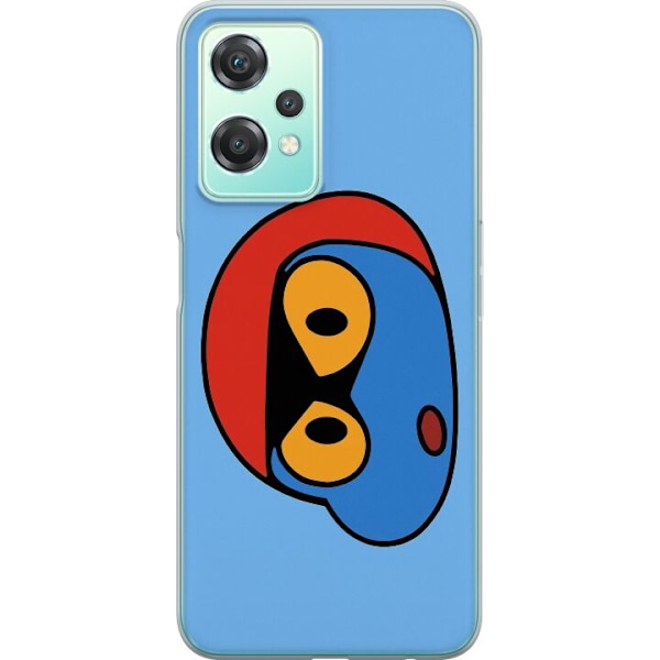 OnePlus Nord CE 2 Lite 5G Läpinäkyvä kuori Bold Bot Head