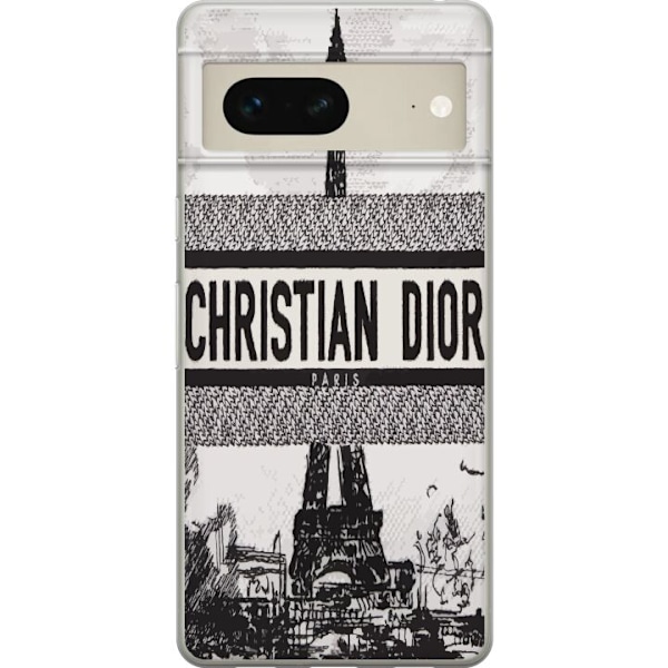 Google Pixel 7 Gennemsigtig cover Christian Dior