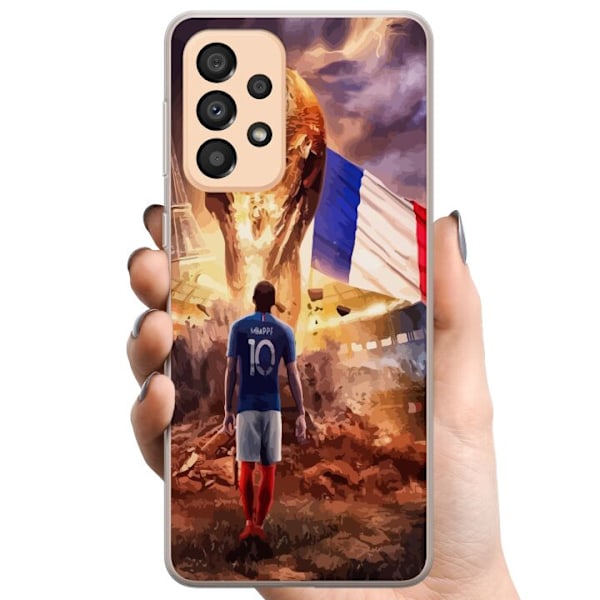 Samsung Galaxy A33 5G TPU Matkapuhelimen kuori Kylian Mbappé