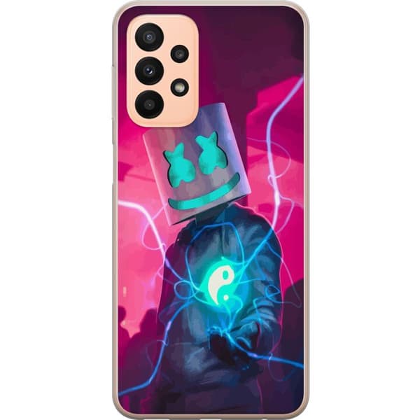 Kompatibelt Mobildeksel til Samsung Galaxy A23 Marshmello Fortnite