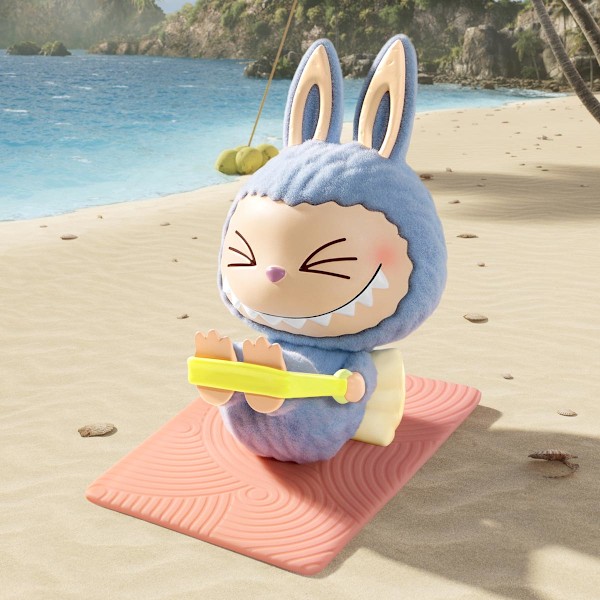POP Mart The Monsters Lazy Yoga Series Figures Vinyl Plush Blind Box