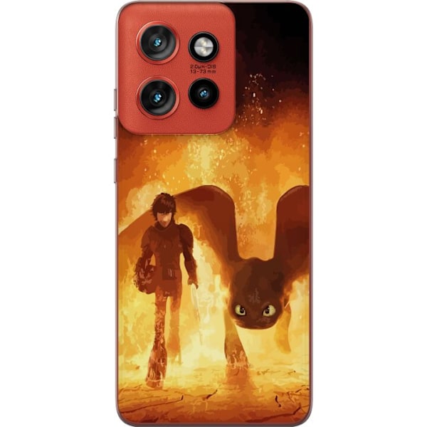 Motorola Edge 50 Neo Gennemsigtig cover Drage Træner