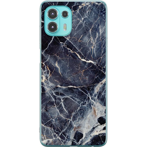 Motorola Edge 20 Lite Läpinäkyvä kuori Marmoroitu