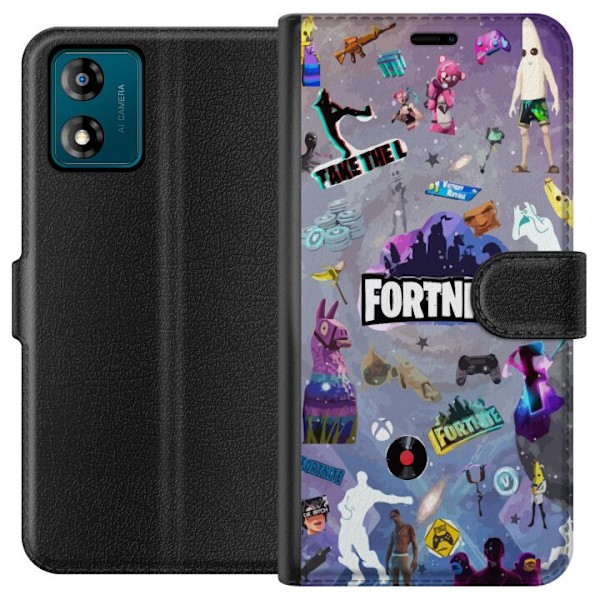 Motorola Moto E13 Tegnebogsetui Fortnite