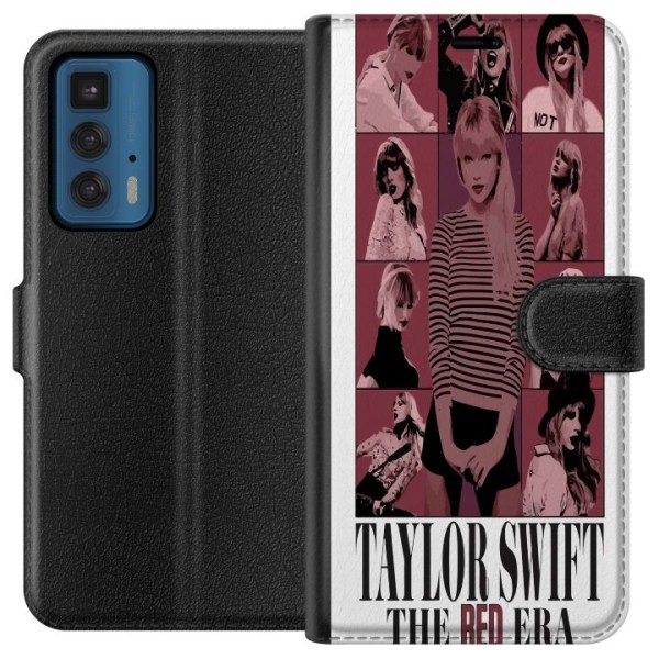 Motorola Edge 20 Pro Plånboksfodral Taylor Swift Red