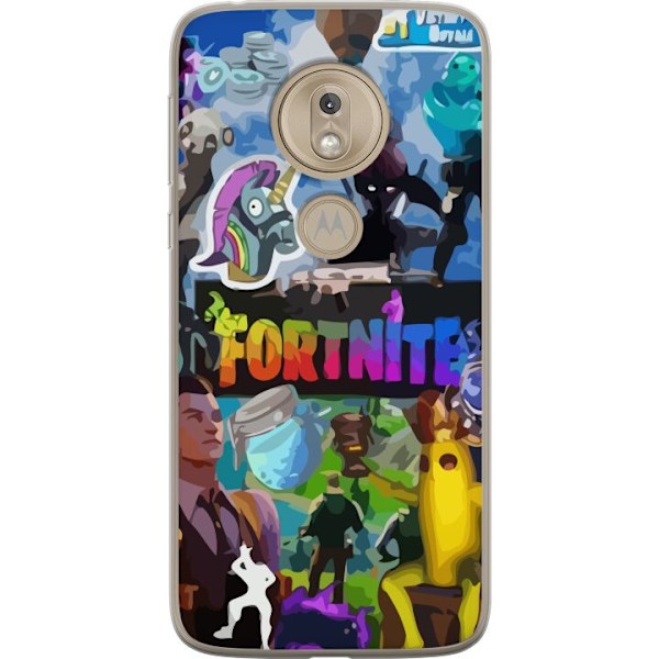 Motorola Moto G7 Play Läpinäkyvä kuori Fortnite