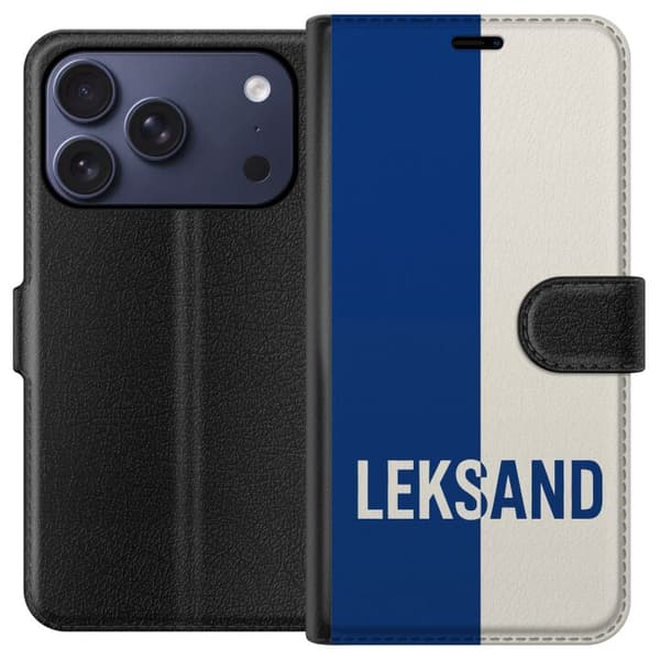 Kompatibel Tegnebogsetui til Apple iPhone 17 Pro Leksand
