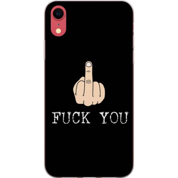 Apple iPhone XR Skal / Mobilskal - Fuck You
