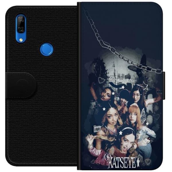Kompatibel Tegnebogsetui til Huawei P Smart Z KATSEYE sort