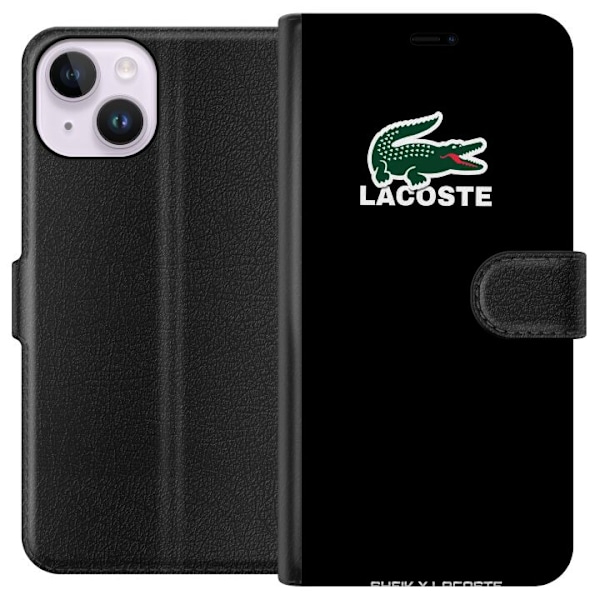 Apple iPhone 15 Lommeboketui Lacoste