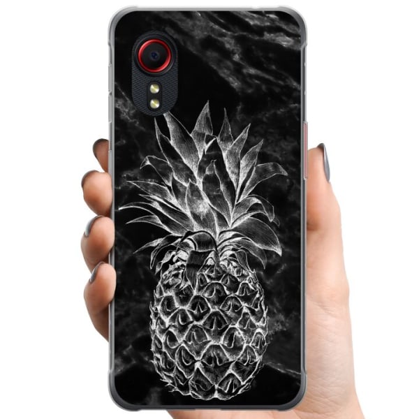Samsung Galaxy Xcover 5 TPU Mobildeksel Marmor Ananas