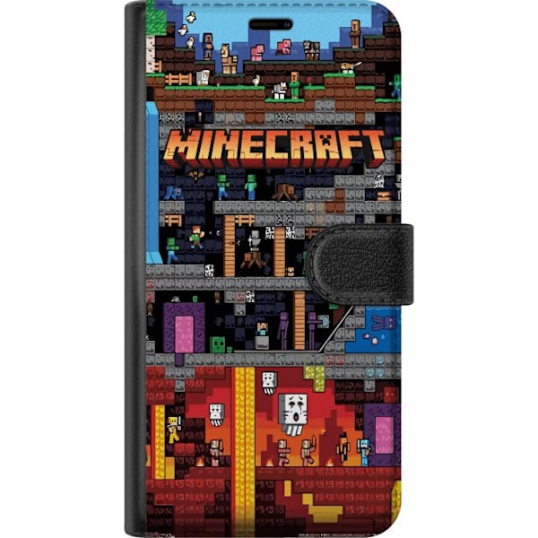 Samsung Galaxy A33 5G Tegnebogsetui Minecraft