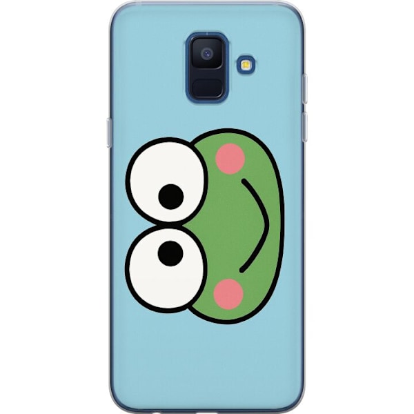Samsung Galaxy A6 (2018) Läpinäkyvä kuori Keroppi Smile