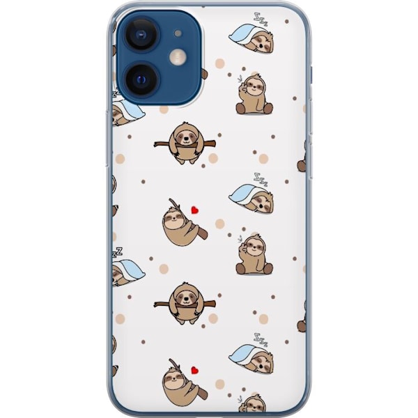 Apple iPhone 12 mini Läpinäkyvä kuori Unihalvaaja