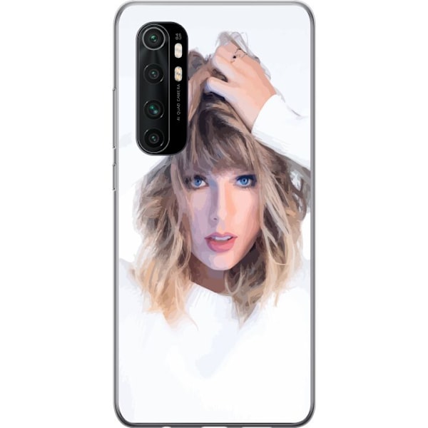 Xiaomi Mi Note 10 Lite Läpinäkyvä kuori Taylor Swift