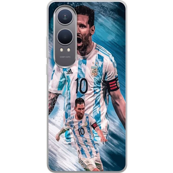 OnePlus Nord CE4 Lite Gennemsigtig cover Lionel Andrés Messi