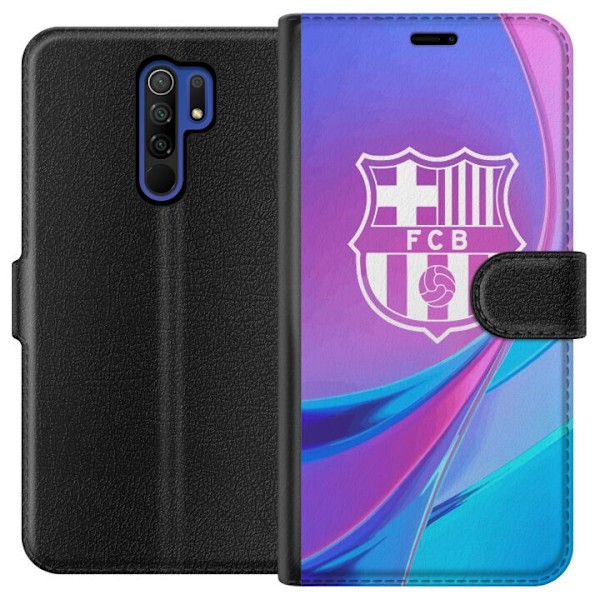 Xiaomi Redmi 9 Lommeboketui FC Barcelona