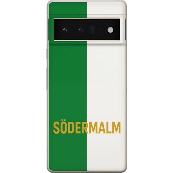 Google Pixel 6 Pro Läpinäkyvä kuori Södermalm - jalkapallo
