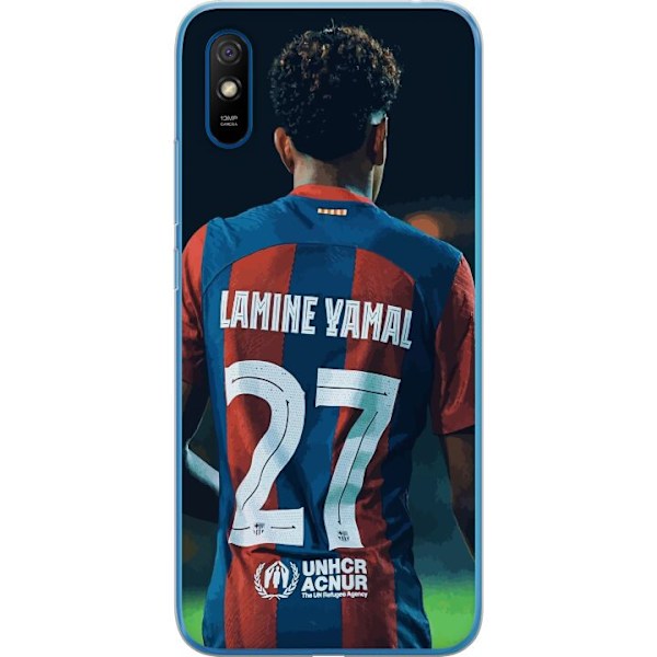 Xiaomi Redmi 9A Genomskinligt Skal Yamal Lamine