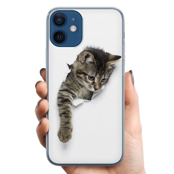 Apple iPhone 12 mini TPU Mobildeksel Katt