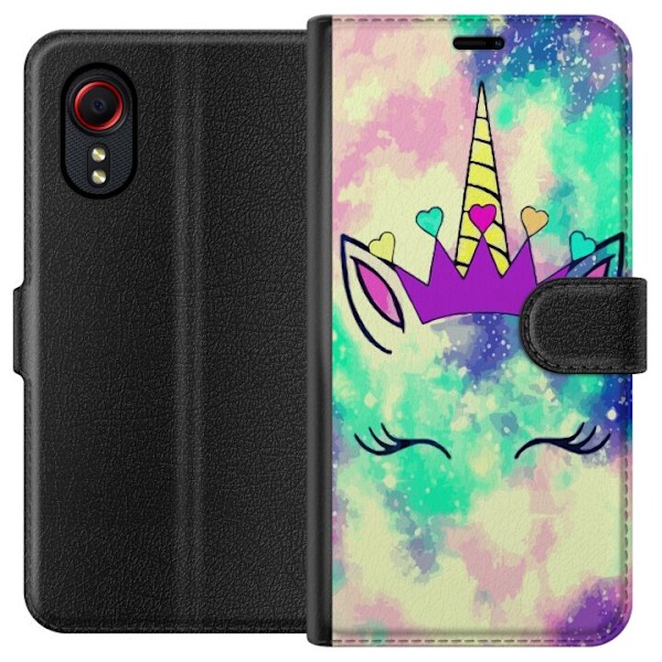 Samsung Galaxy Xcover 5 Plånboksfodral Enhörning / Unicorn