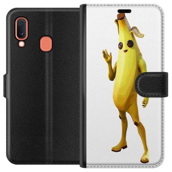 Kompatibelt Plånboksfodral till Samsung Galaxy A20e Fortnite
