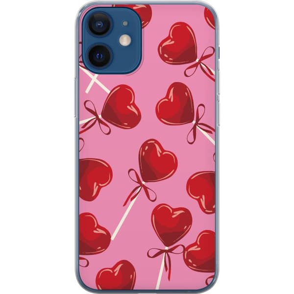 Yhteensopiva Puhelinkuori Apple iPhone 12 Ystävänpäivän keppi