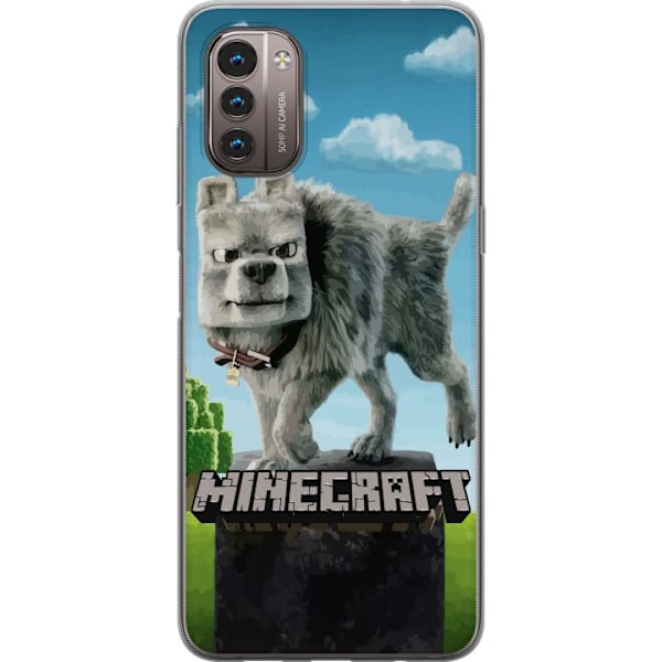 Nokia G21 Läpinäkyvä kuori A Minecraft Movie