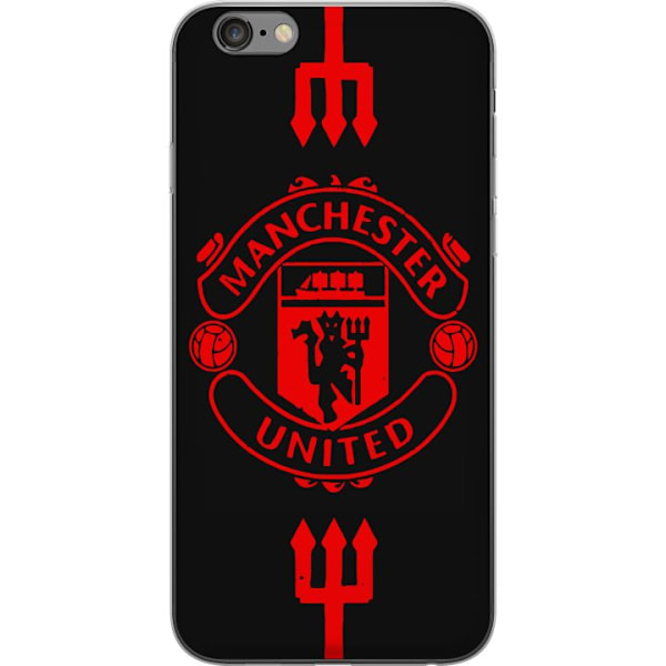 Apple iPhone 6 Plus Genomskinligt Skal ManchesterUnited