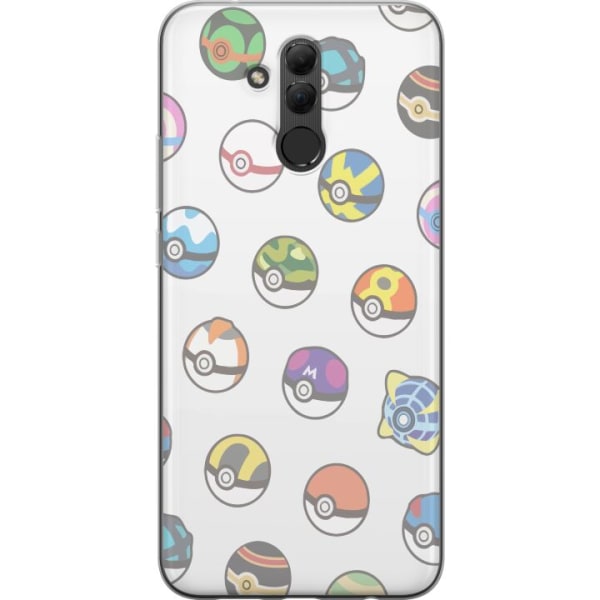 Huawei Mate 20 lite Läpinäkyvä kuori Pokemon