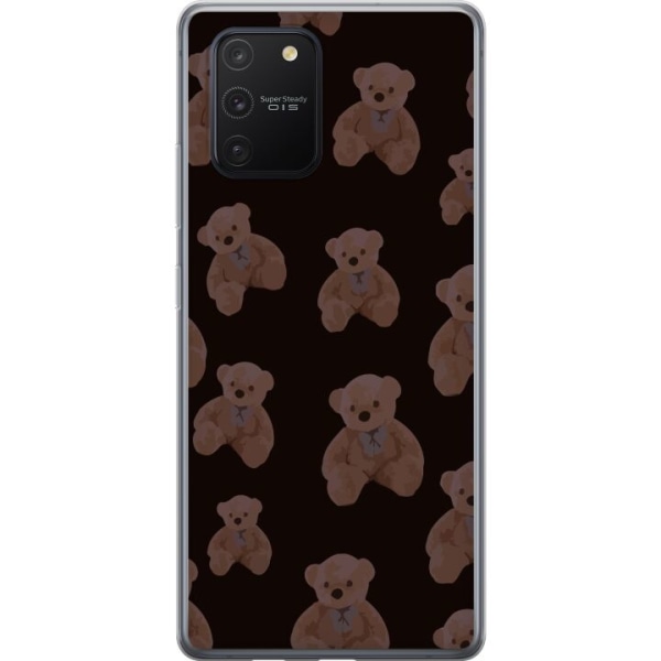 Samsung Galaxy S10 Lite Genomskinligt Skal En björn flera bj