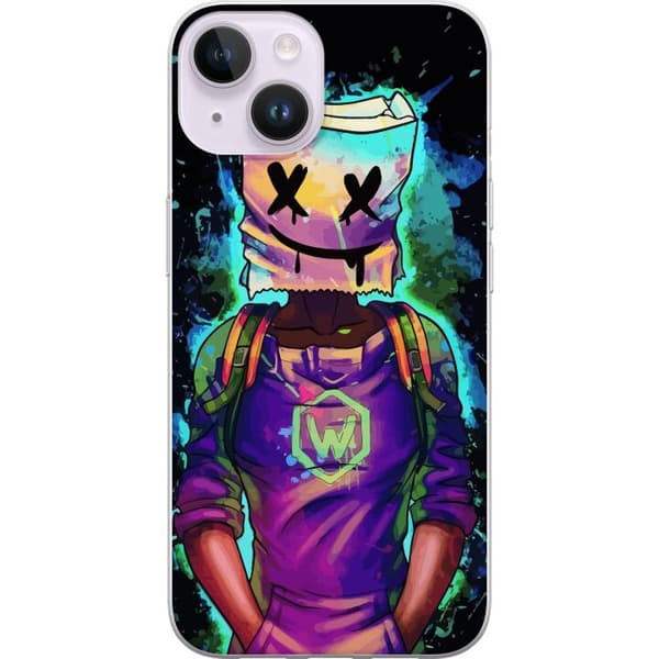 Kompatibelt Mobildeksel til Apple iPhone 14 Fortnite Marshmello