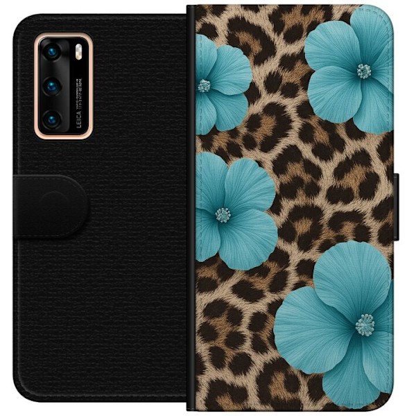 Huawei P40 Lommeboketui Blossom Beast