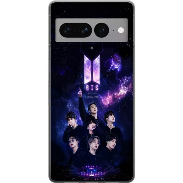 Kompatibelt Mobilskal till Google Pixel 7 Pro BTS lila