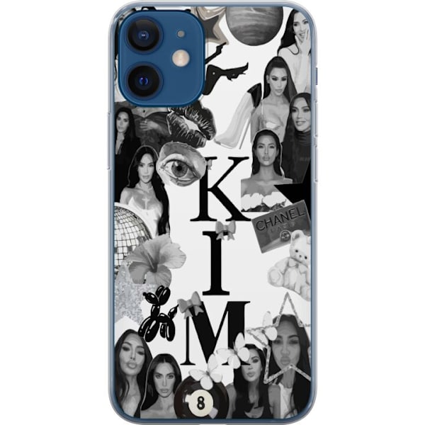 Apple iPhone 12  Läpinäkyvä kuori Kim Kardashian – Aesthetic Look 2025