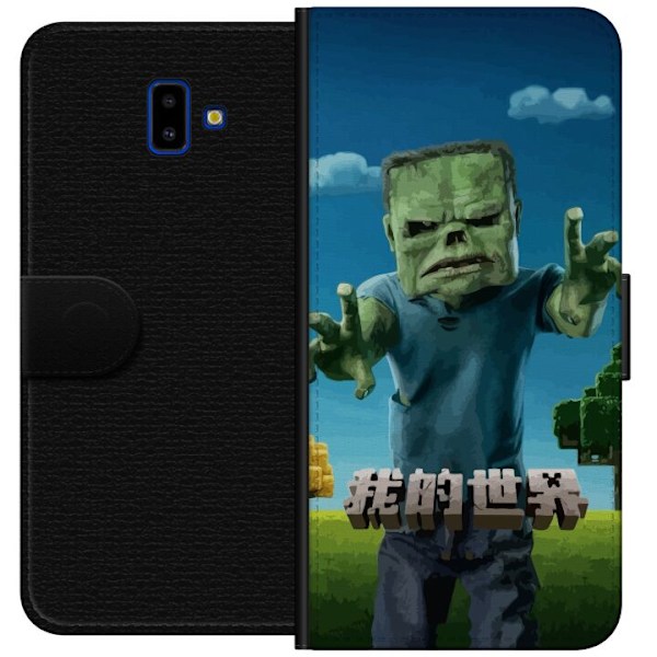 Samsung Galaxy J6+ Tegnebogsetui A Minecraft Movie