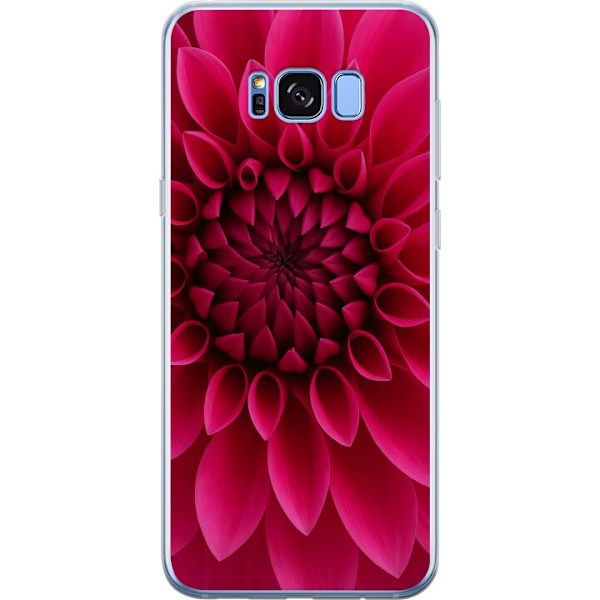 Samsung Galaxy S8+ Läpinäkyvä kuori Rosecore