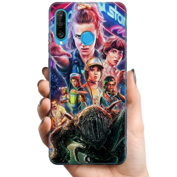 Huawei P30 lite TPU Mobilskal Stranger Things