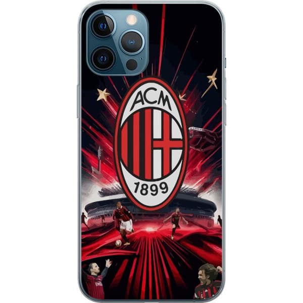 Kompatibelt Mobilskal till Apple iPhone 12 Pro Max AC Milan
