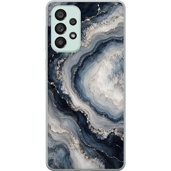 Kompatibelt Mobildeksel til Samsung Galaxy A73 5G Nattagat blå