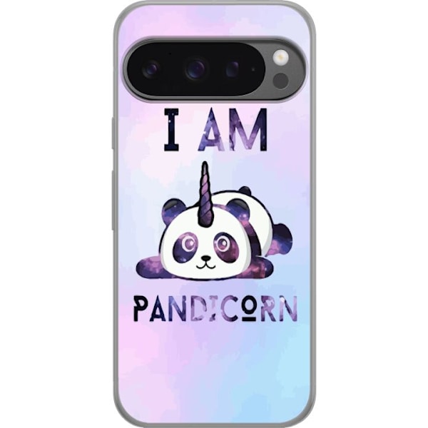 Google Pixel 9 Pro XL Läpinäkyvä kuori Panda Kynärme