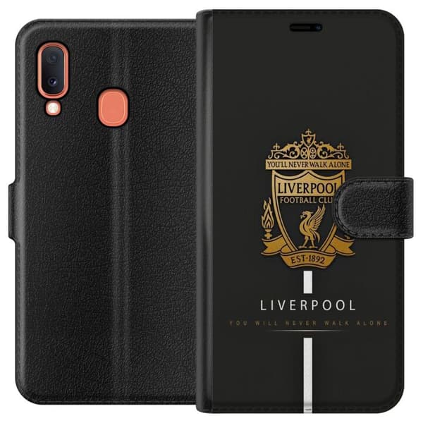 Kompatibelt Plånboksfodral till Samsung Galaxy A20e Liverpool
