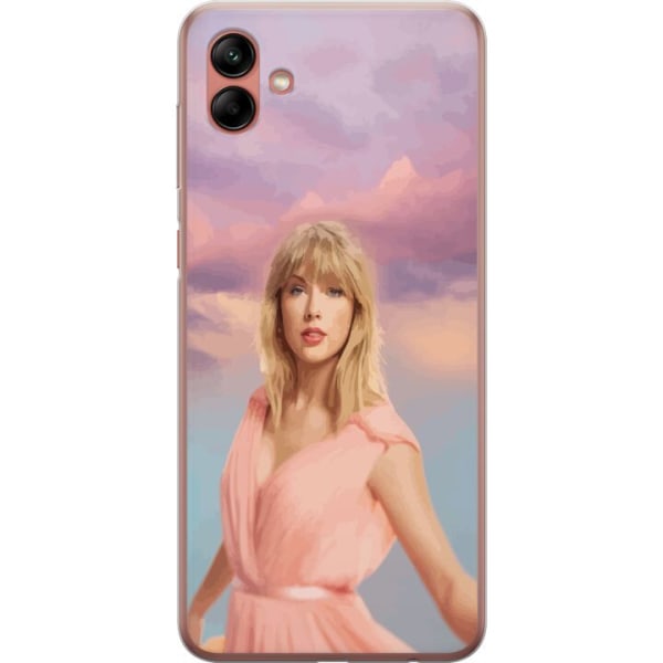 Samsung Galaxy A04 Genomskinligt Skal Taylor Swift