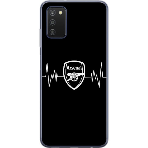 Samsung Galaxy A03s Gennemsigtig cover Arsenal