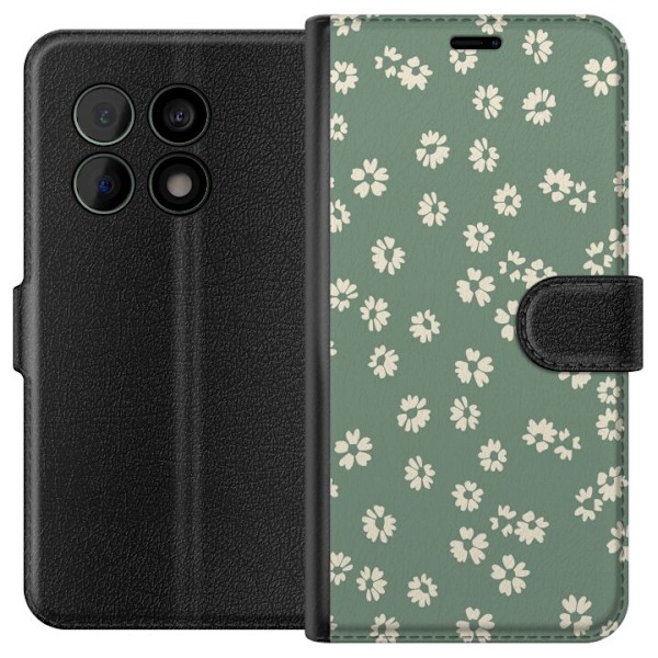 OnePlus 10 Pro Lompakkokotelo Kukkaisunelma - Värikäs Kukkakuvio