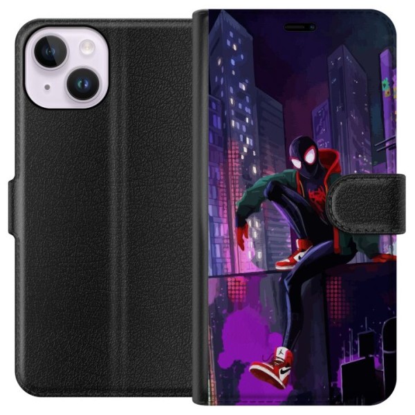 Apple iPhone 15 Plånboksfodral Fortnite - Spider-Man