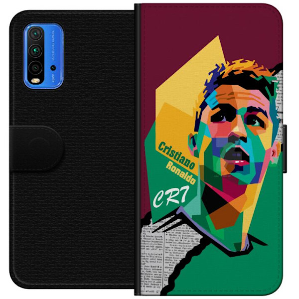 Xiaomi Redmi Note 9 4G Lompakkokotelo Ronaldo