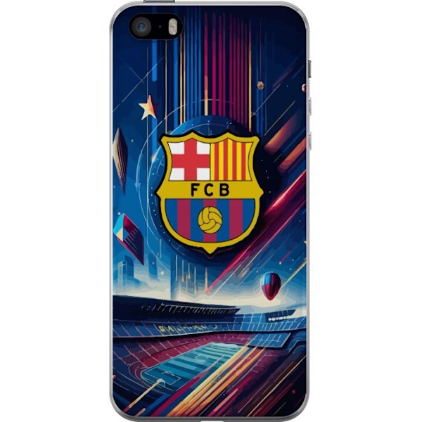 Apple iPhone SE (2016) Gjennomsiktig deksel FC Barcelona